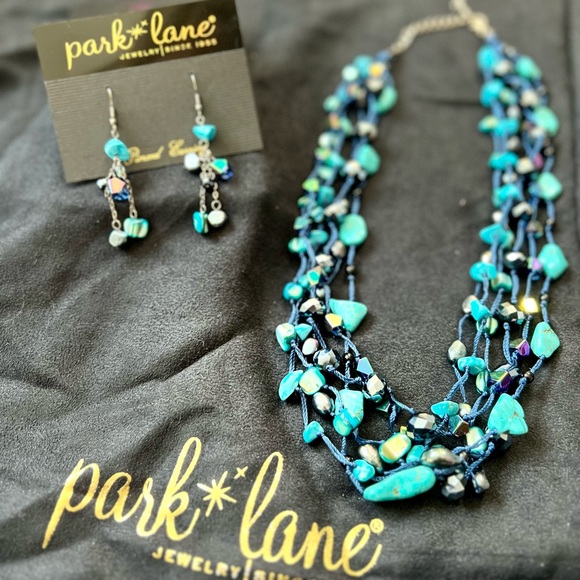 ⭐️PARK LANE JEWELRY ⭐️BNWT ⭐️BEAUTIFUL BLUE SET - Picture 1 of 3
